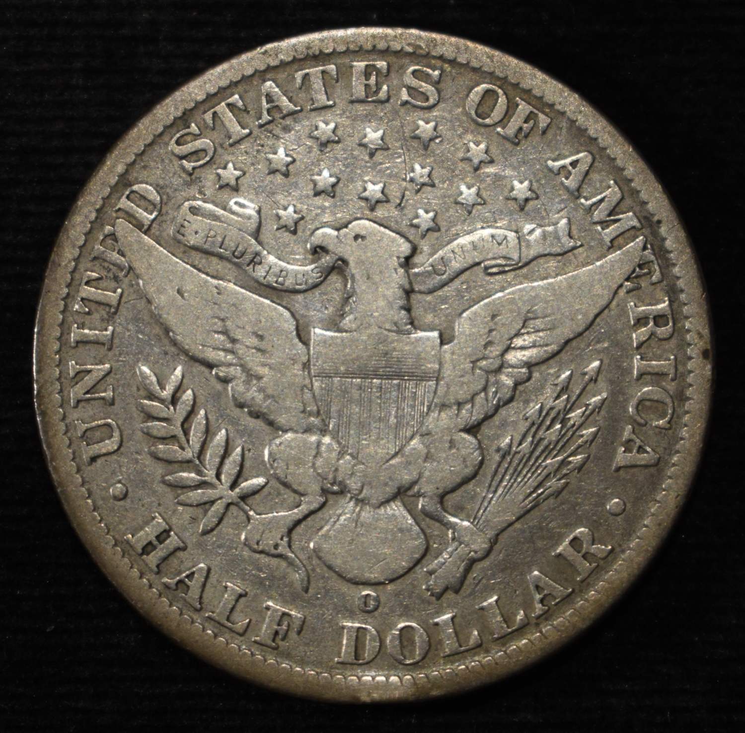 1894-O BARBER HALF DOLLAR VG
