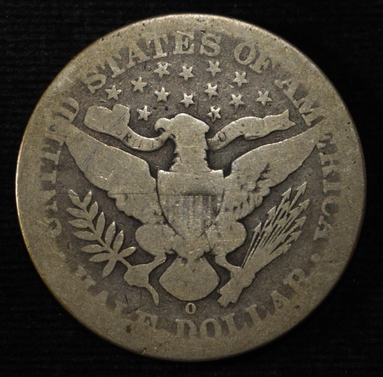 1897-O BARBER HALF DOLLAR AG/G