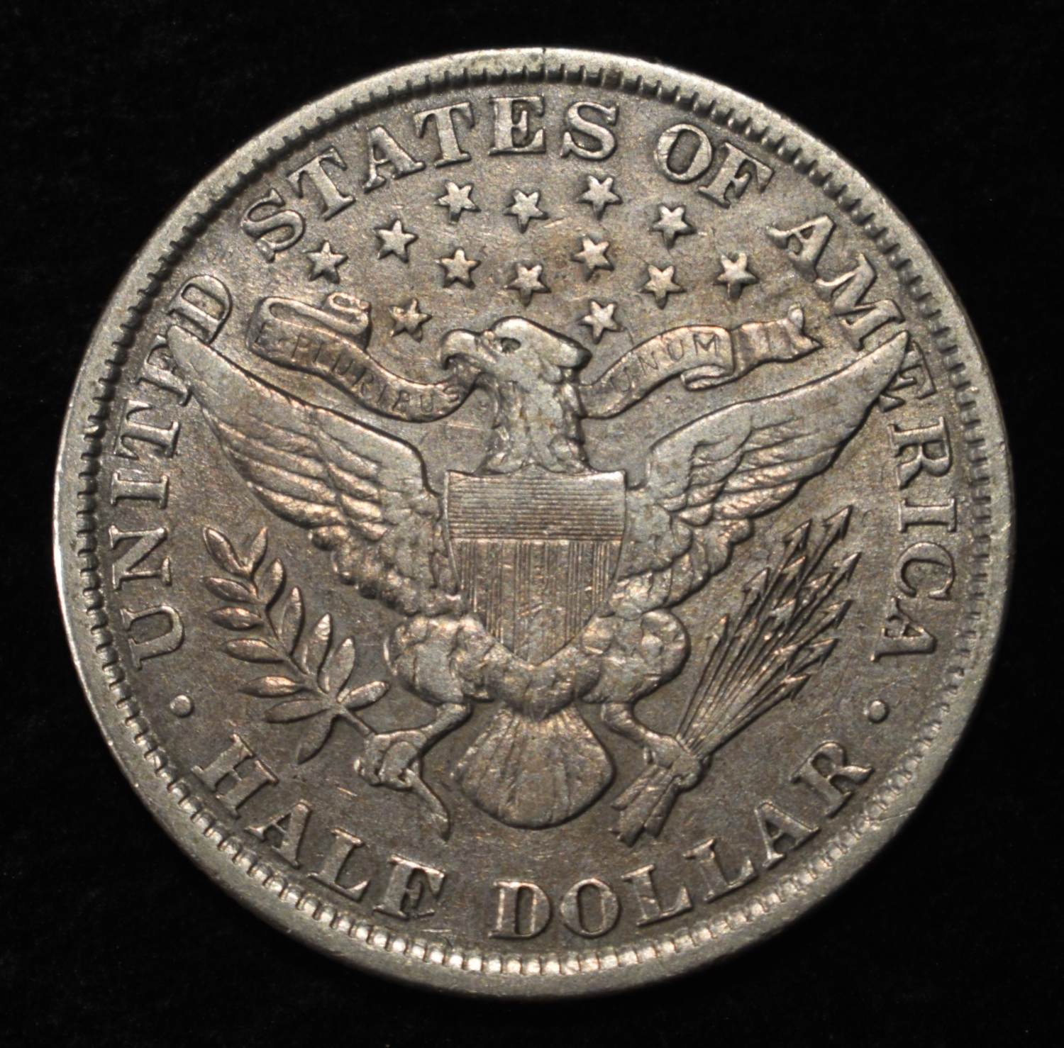 1900 BARBER HALF DOLLAR XF