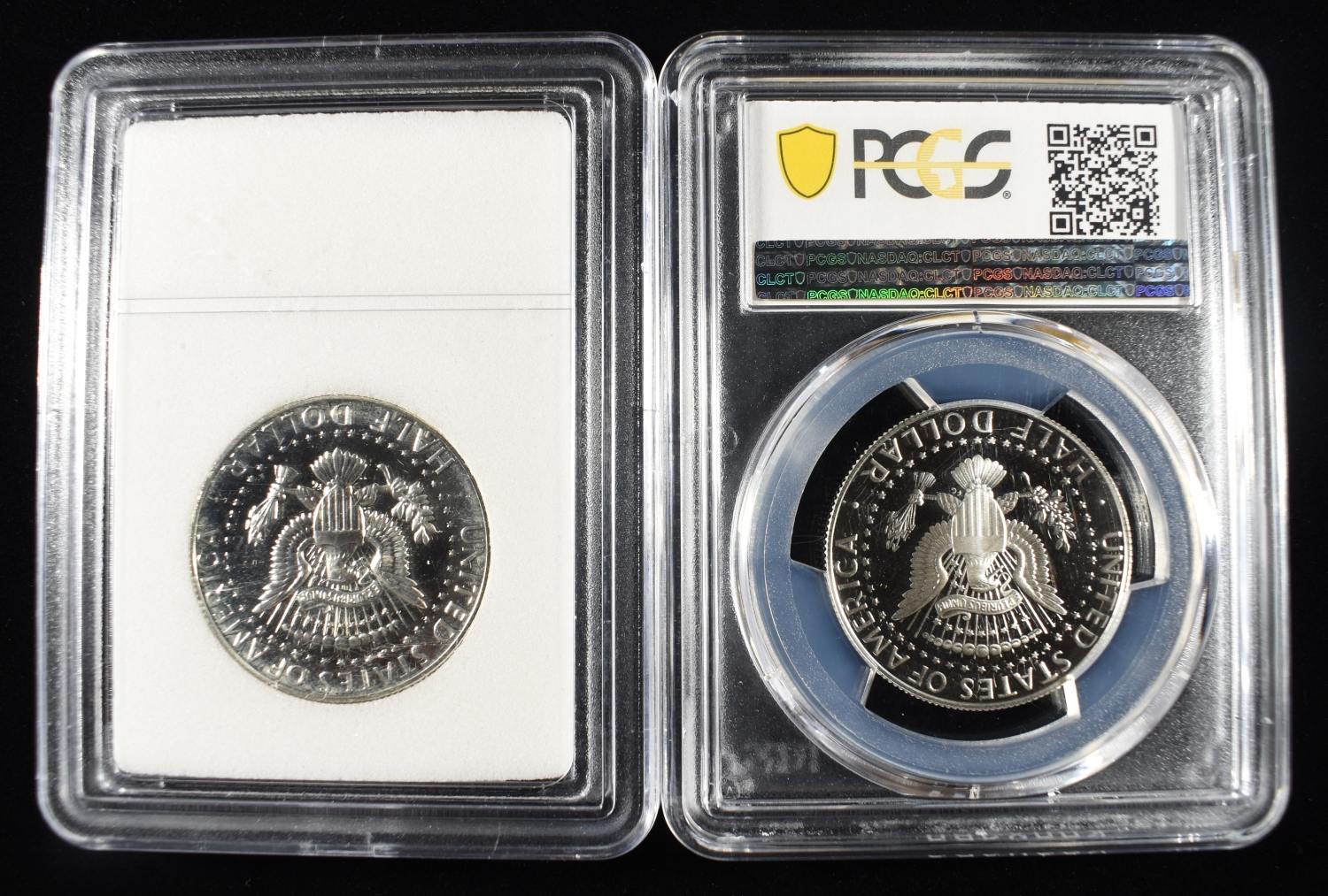 1970-S & 1999-S KENNEDY HALF DOLLARS GRADED