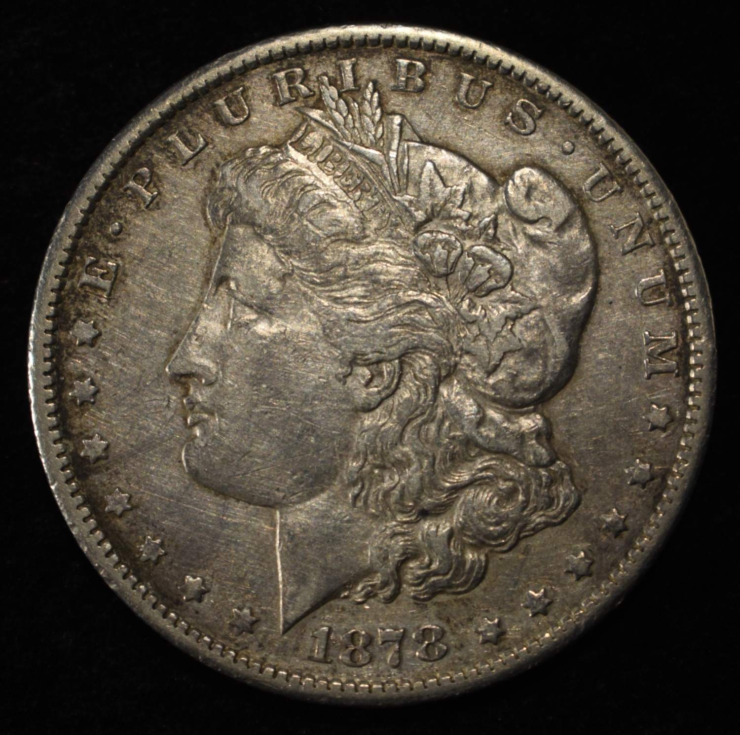 1878-CC MORGAN DOLLAR XF/AU