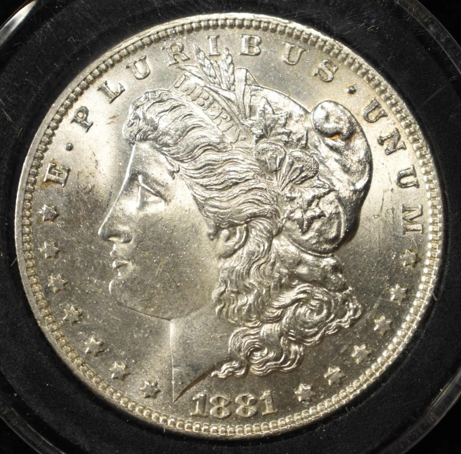 1881 MORGAN DOLLAR CH/GEM BU