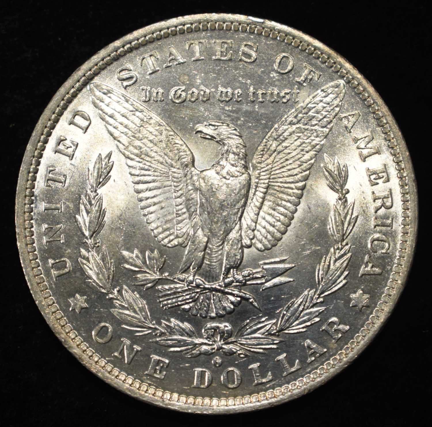1882-O/S MORGAN DOLLAR CH BU