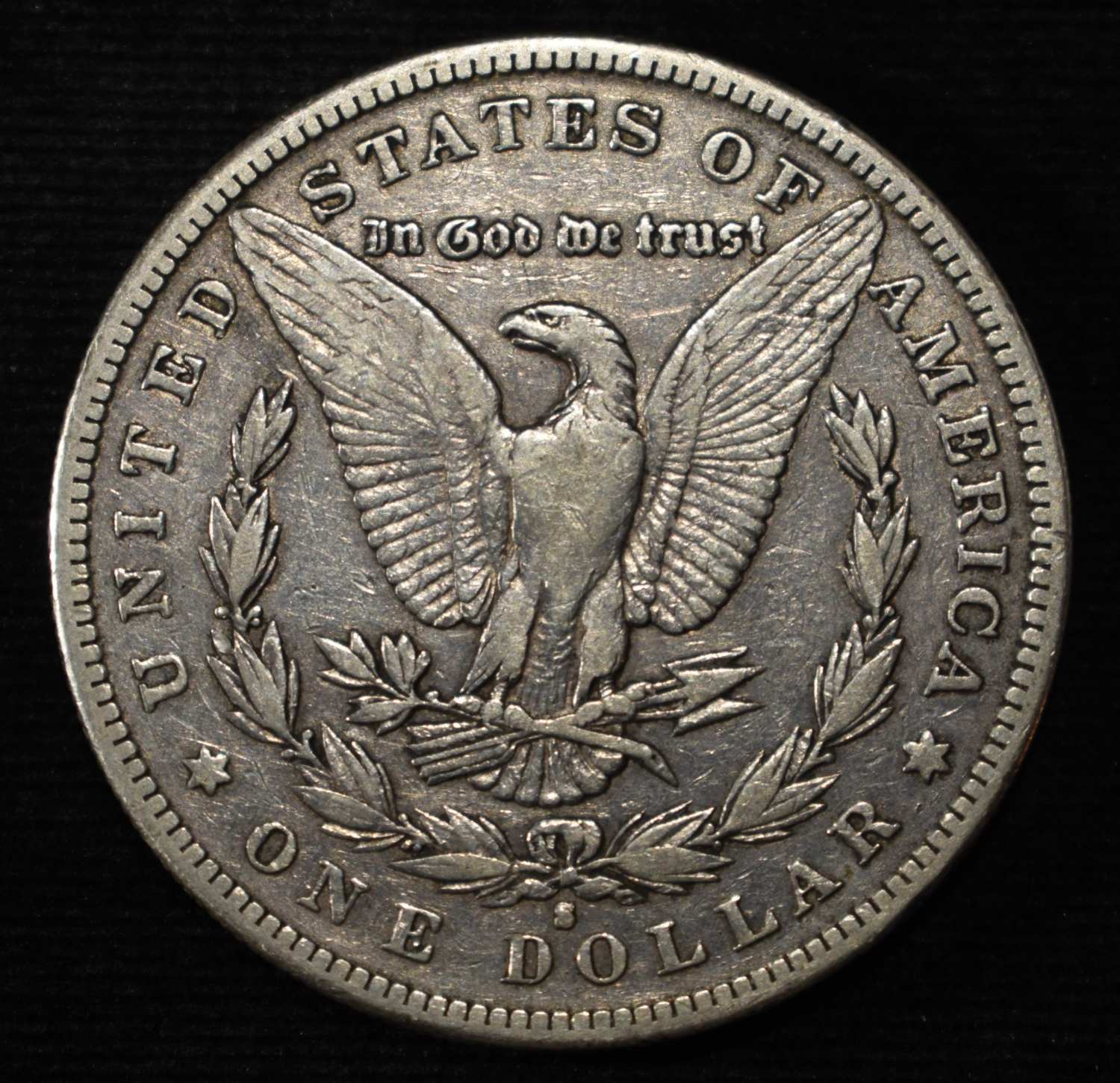 1885-S MORGAN DOLLAR VF