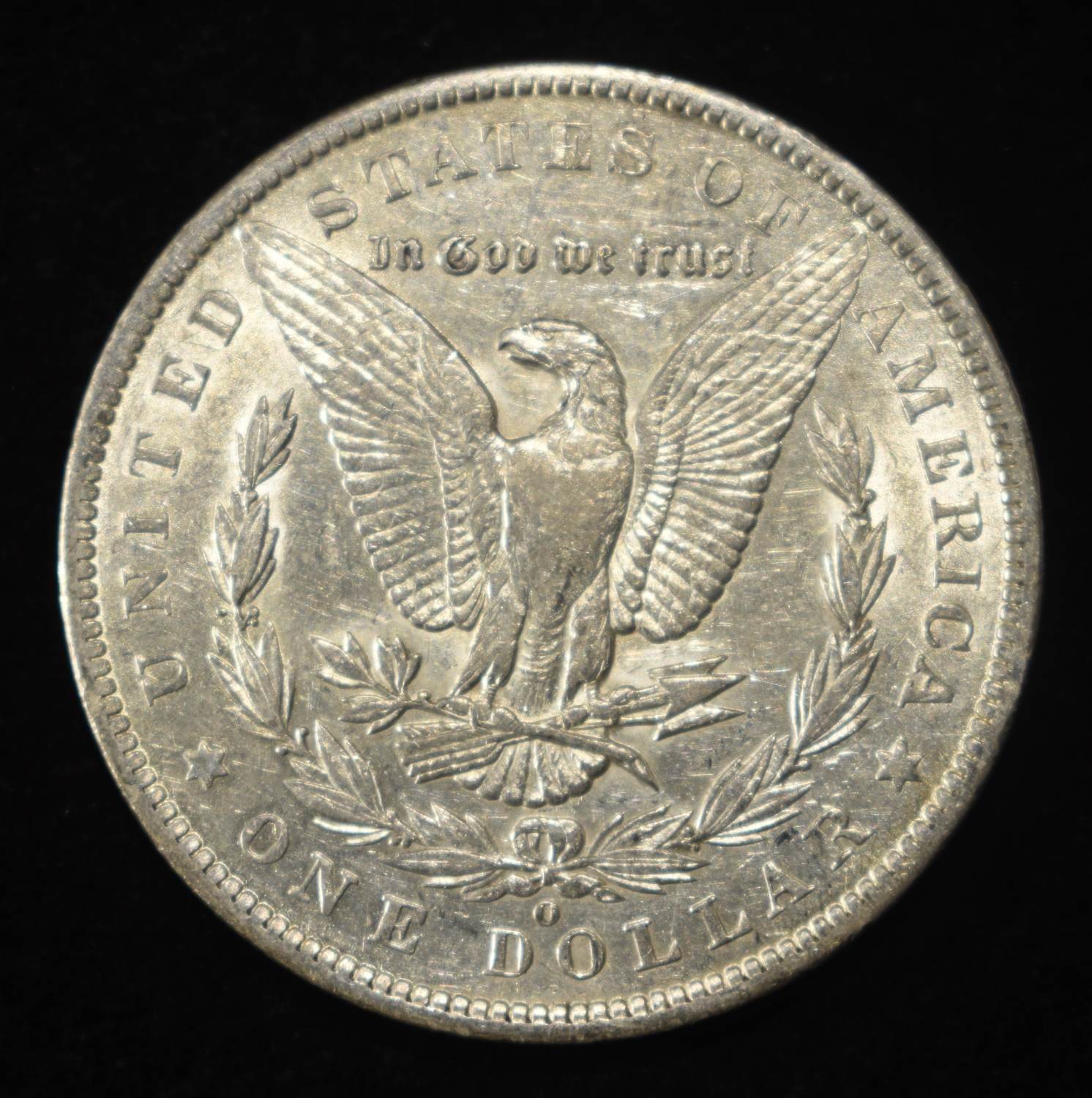 1886-O MORGAN DOLLAR AU
