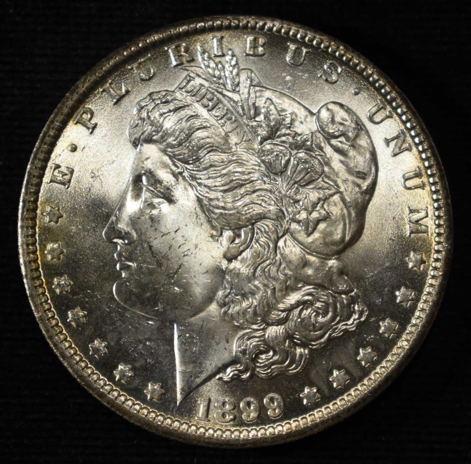 1899-O MORGAN DOLLAR CH BU