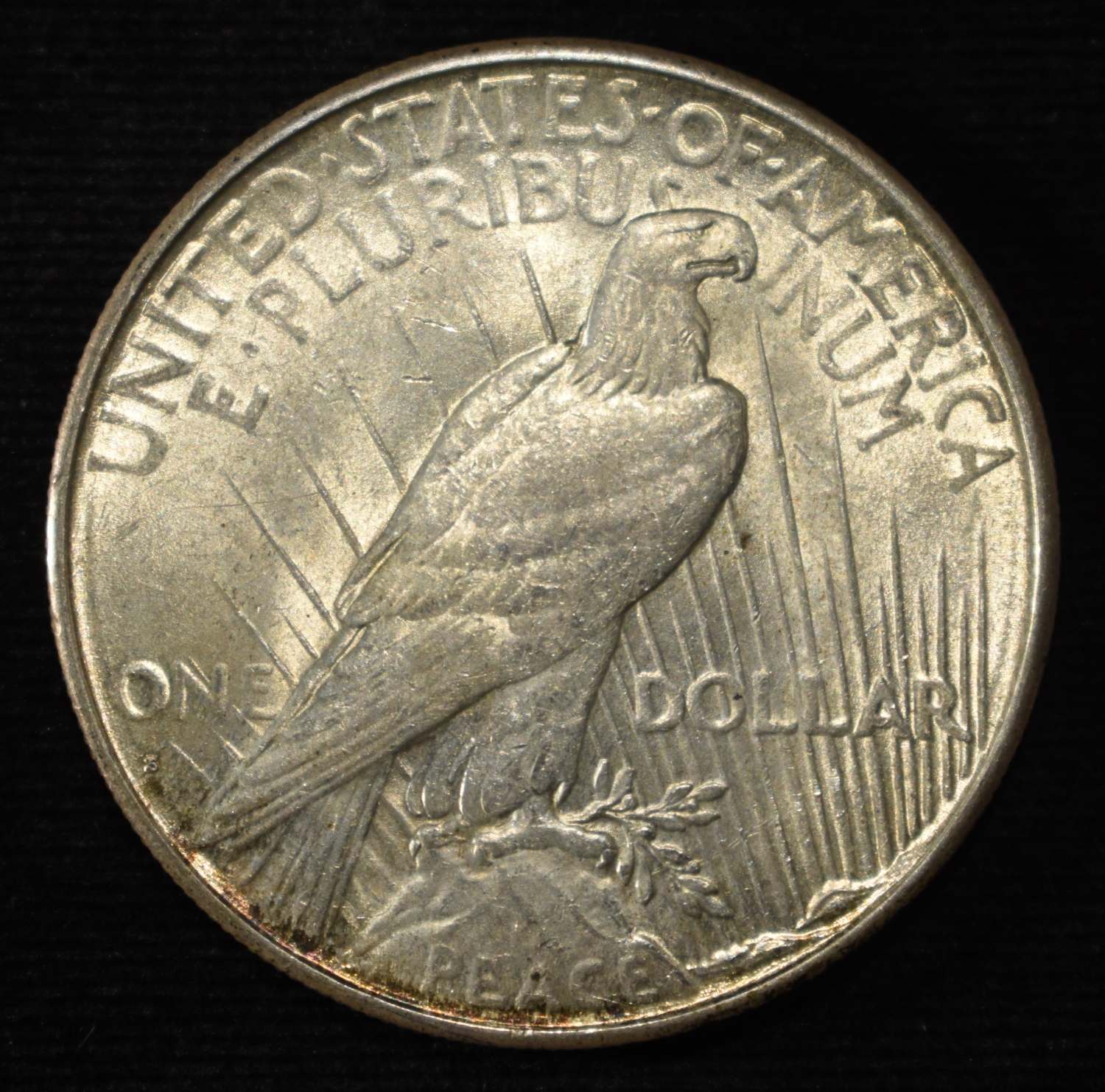 1928-S PEACE DOLLAR AU/BU