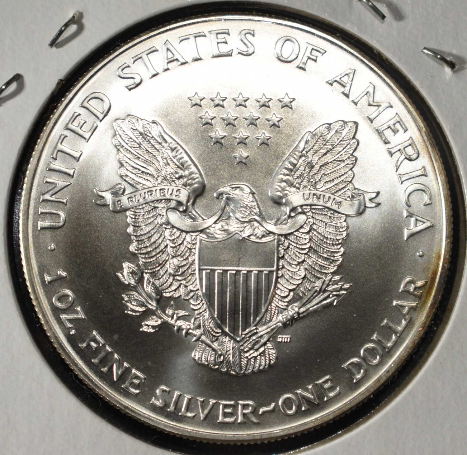 2001 AMERICAN SILVER EAGLE