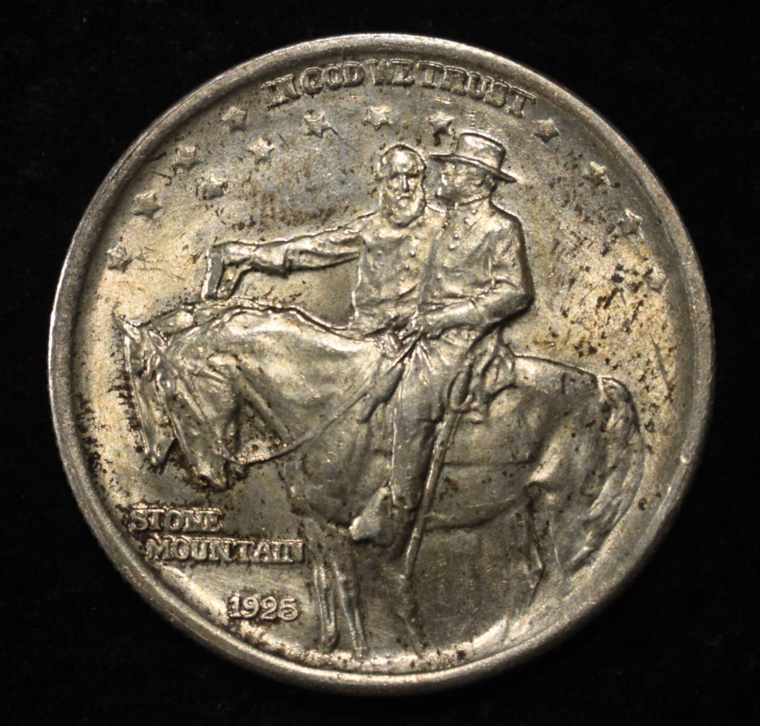 1925 STONE MOUNTAIN COMMEM HALF CH BU
