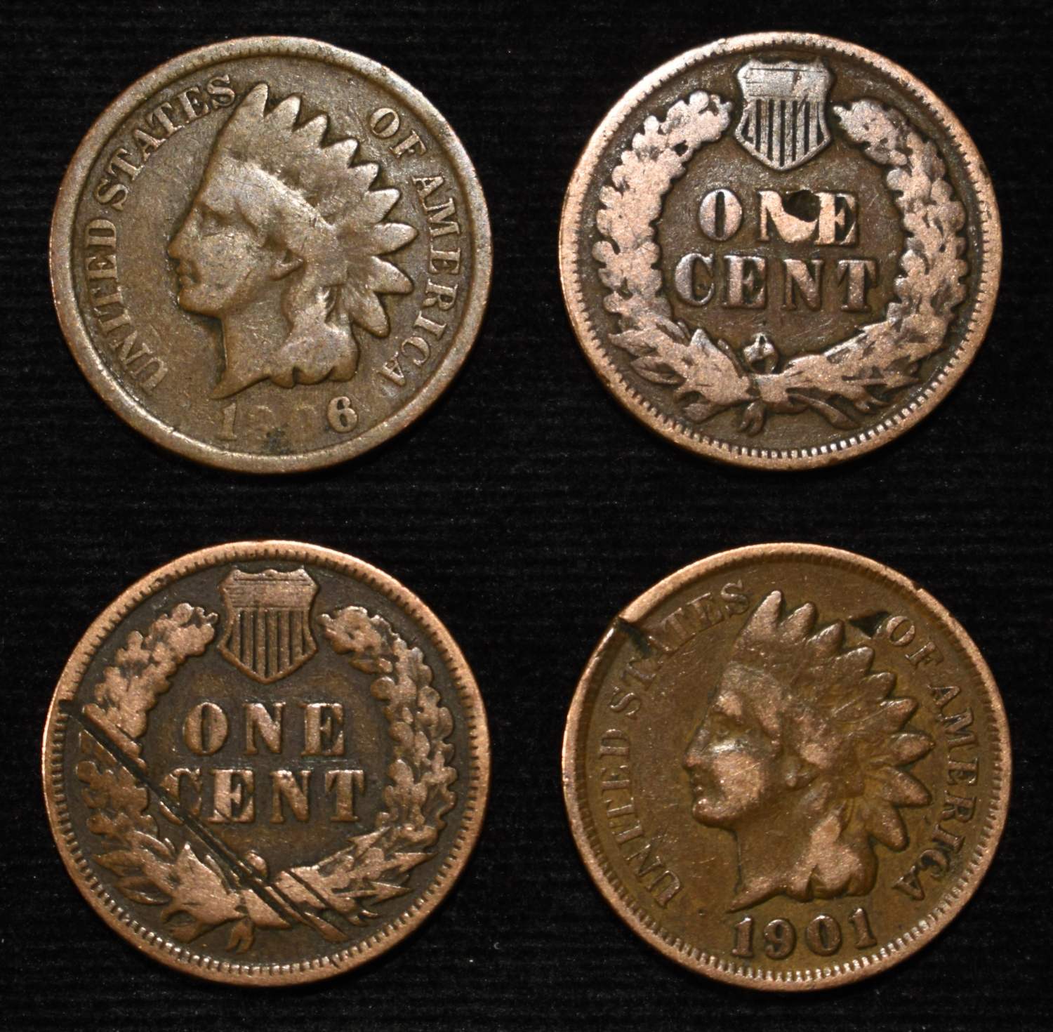 (53) INDIAN HEAD CENTS