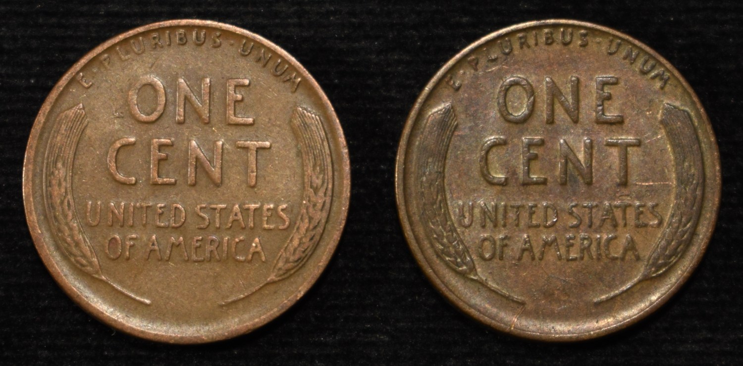 (500) WHEAT CENTS: MIXED DATES