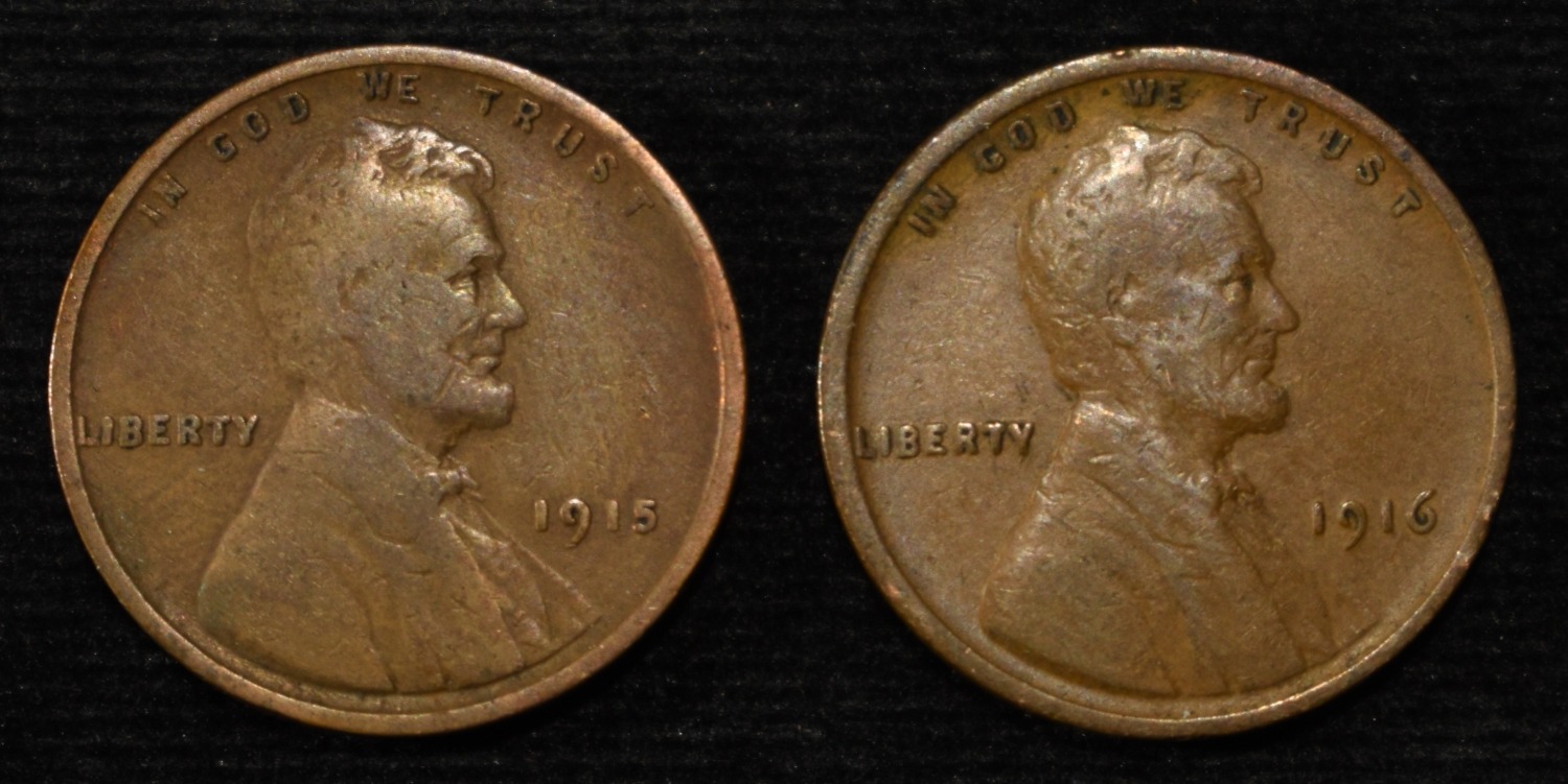 (100) WHEAT CENTS FROM THE TEENS