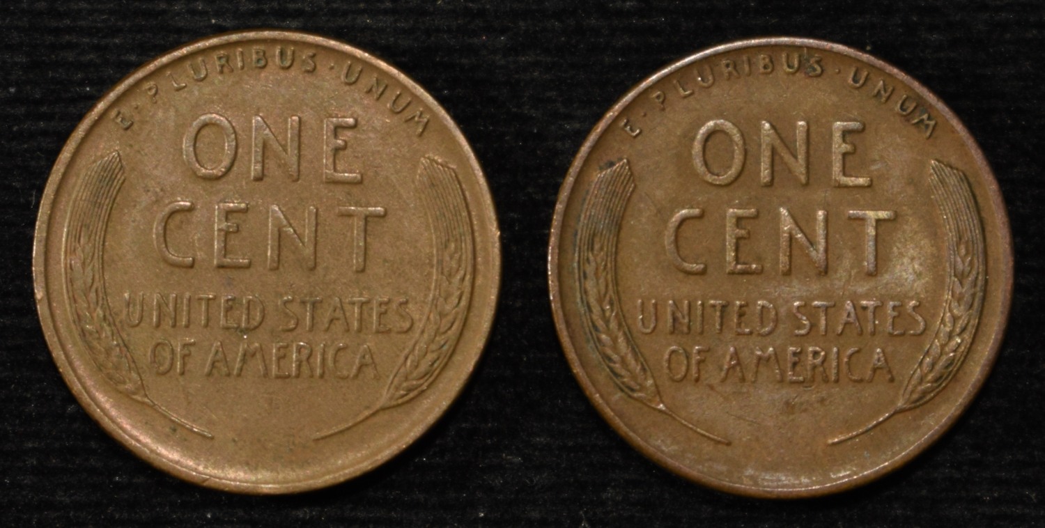 (250) WHEAT CENTS FROM THE 1930'S