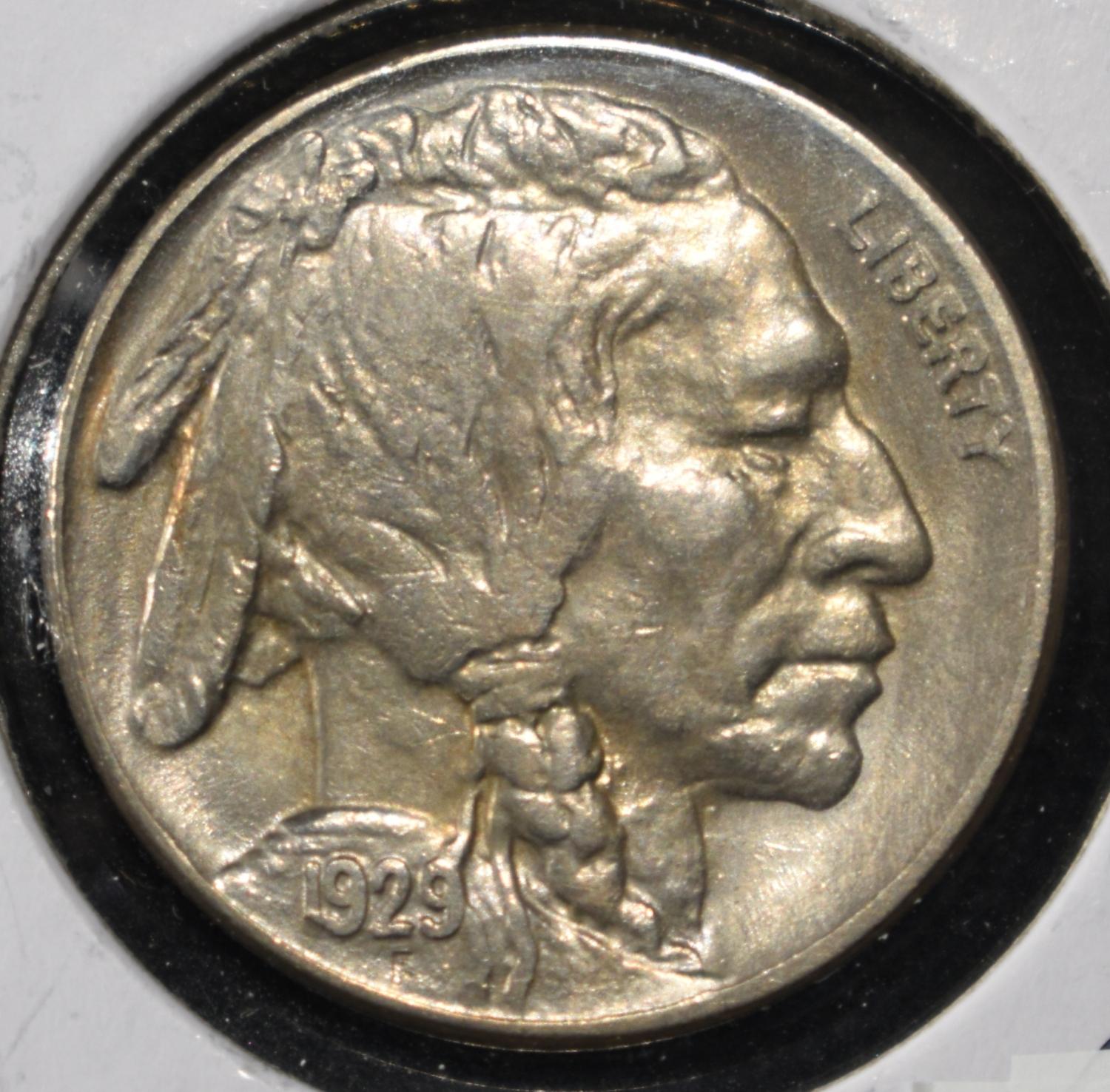 1929-S BUFFALO NICKEL CH BU