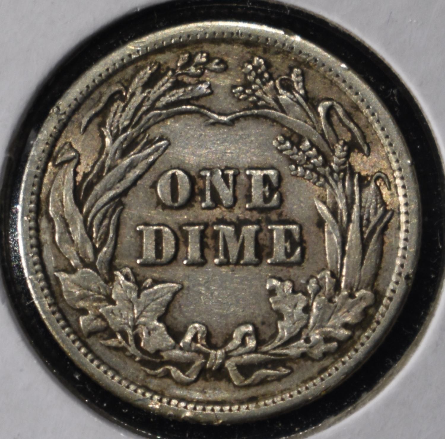 1916 BARBER DIME CH AU/UNC