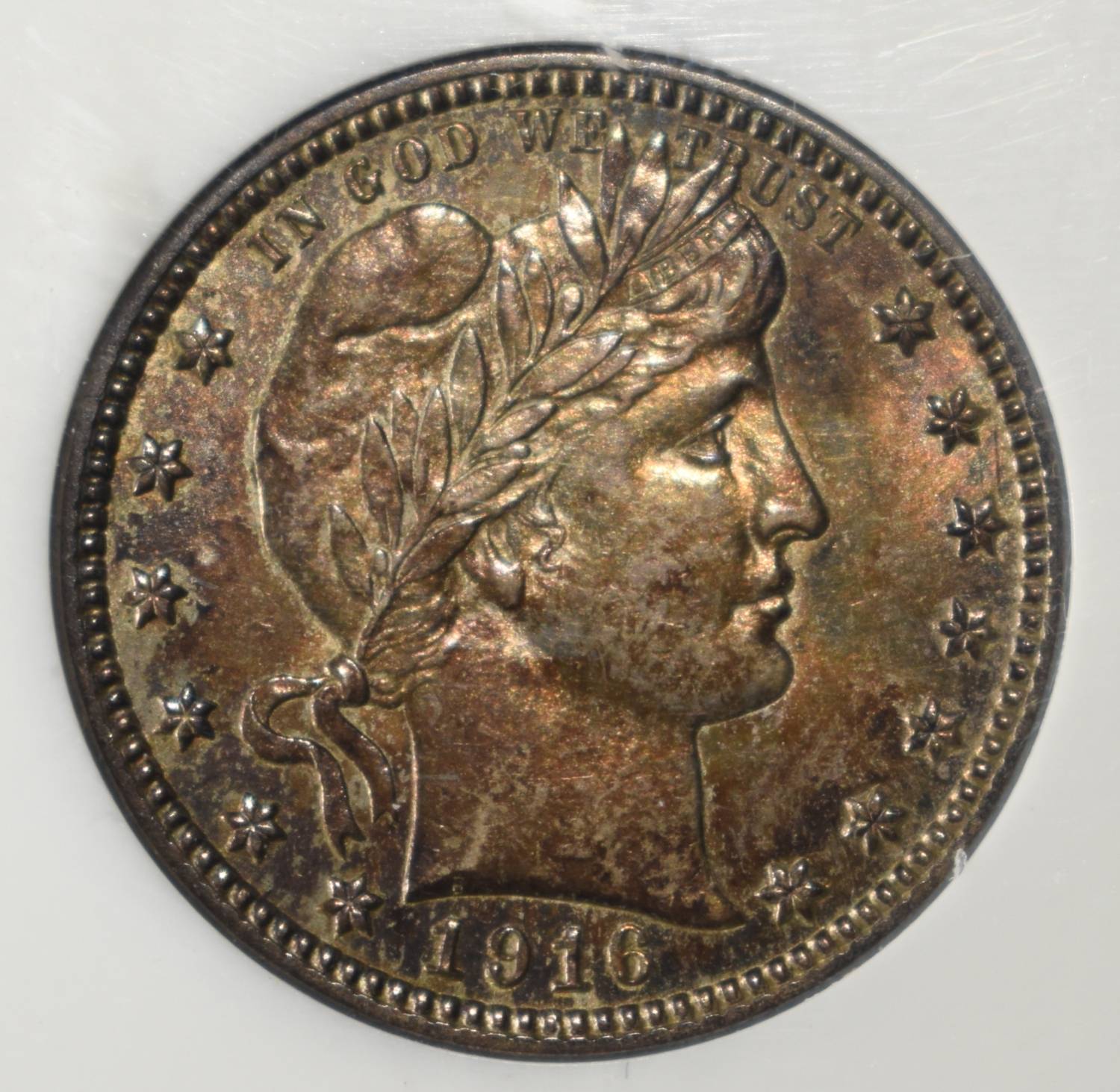 1916-D BARBER QUARTER PCI SUPERB GEM BU