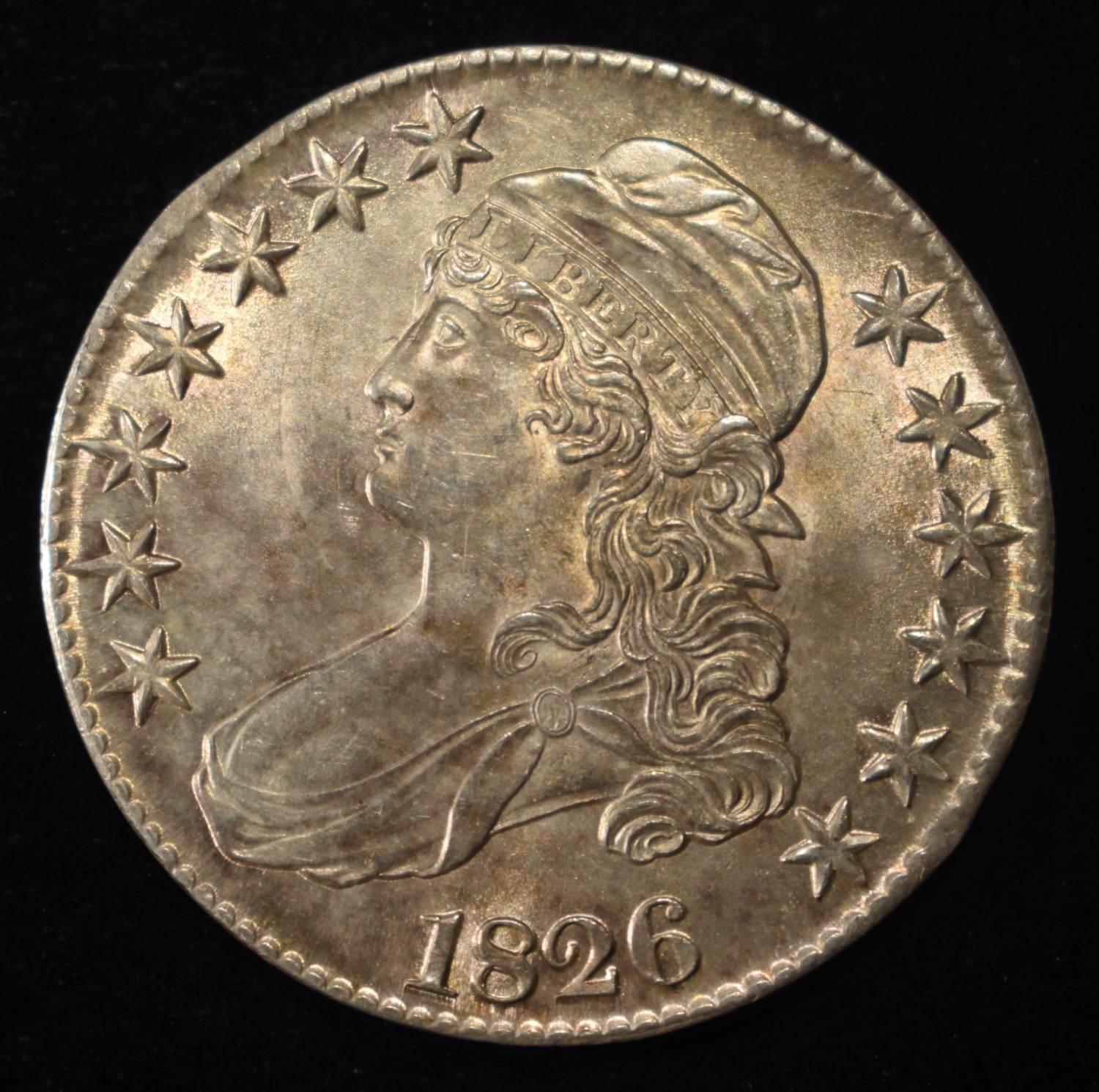 1826 BUST HALF DOLLAR CH/GEM BU