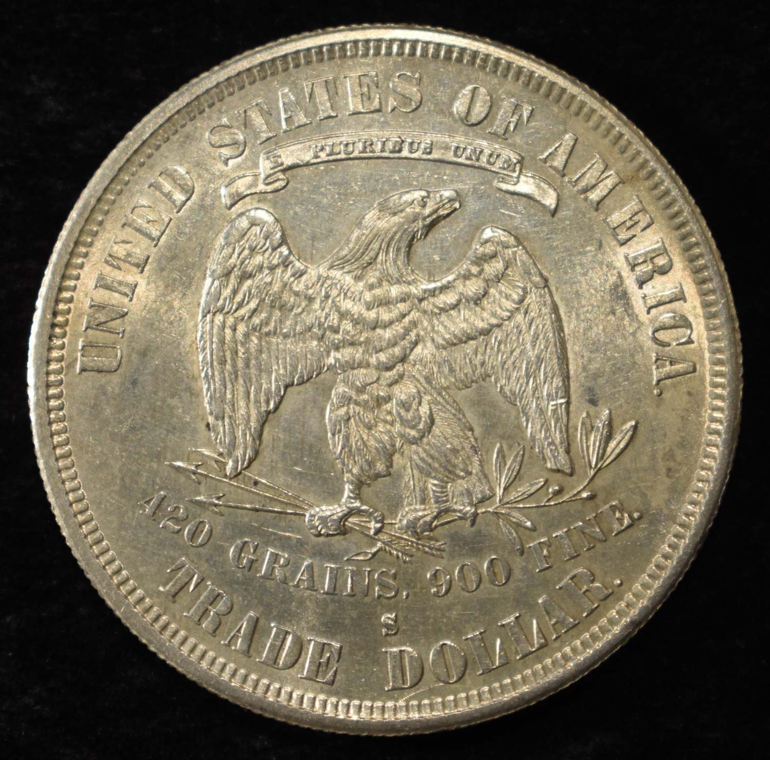 1878-S TRADE DOLLAR CH BU