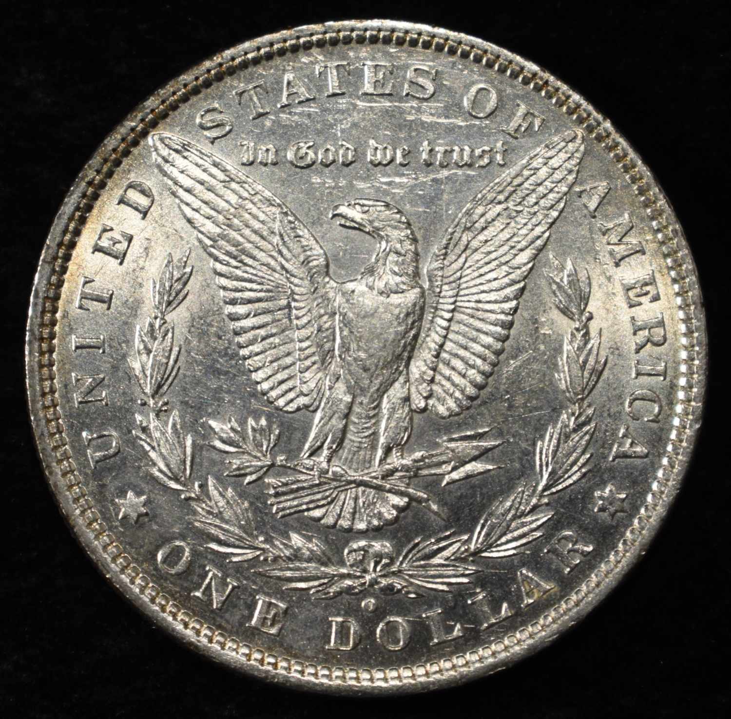 1880-O MORGAN DOLLAR AU/BU