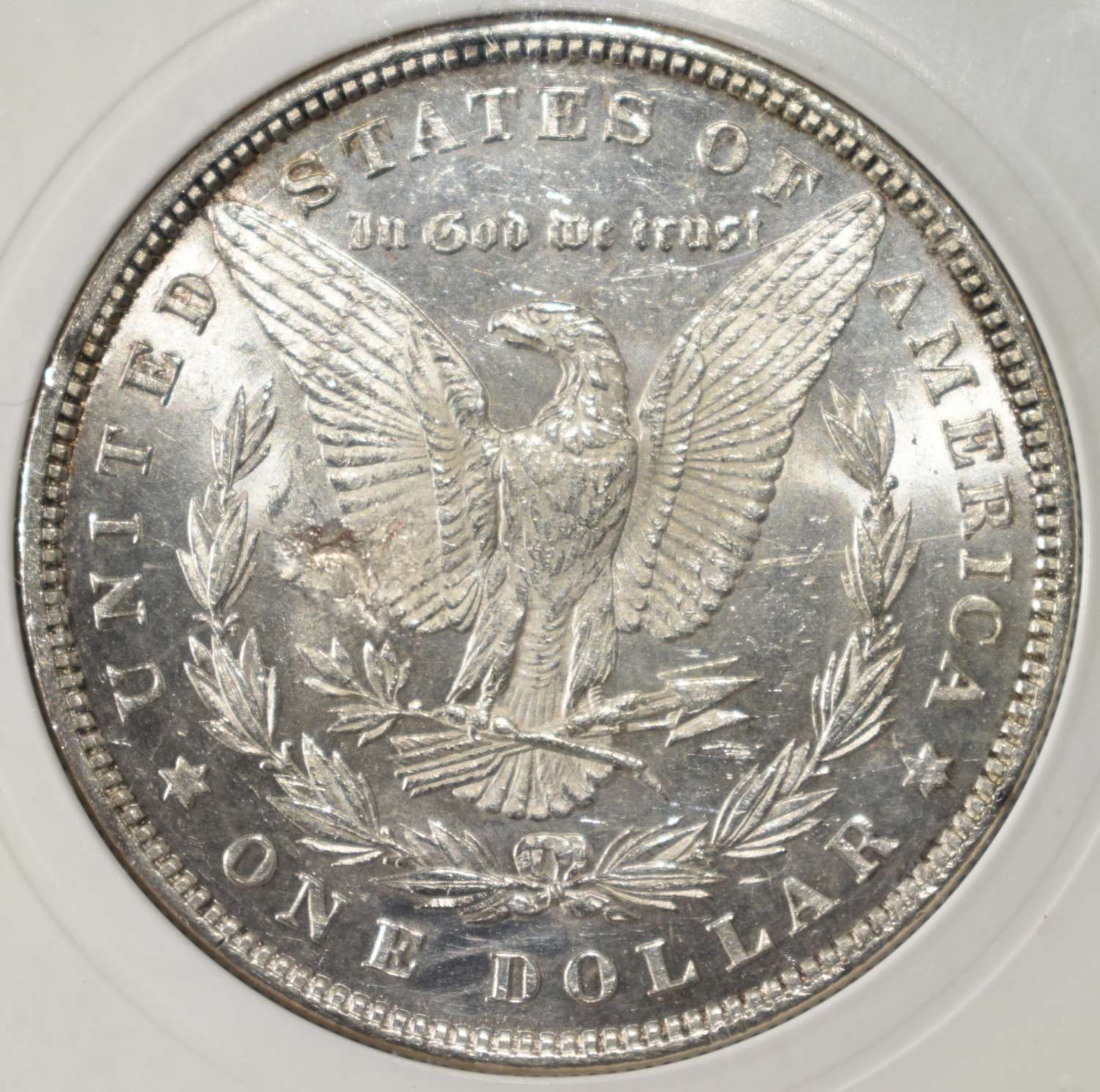 1881 MORGAN DOLLAR PCI SUPERB GEM BU DMPL