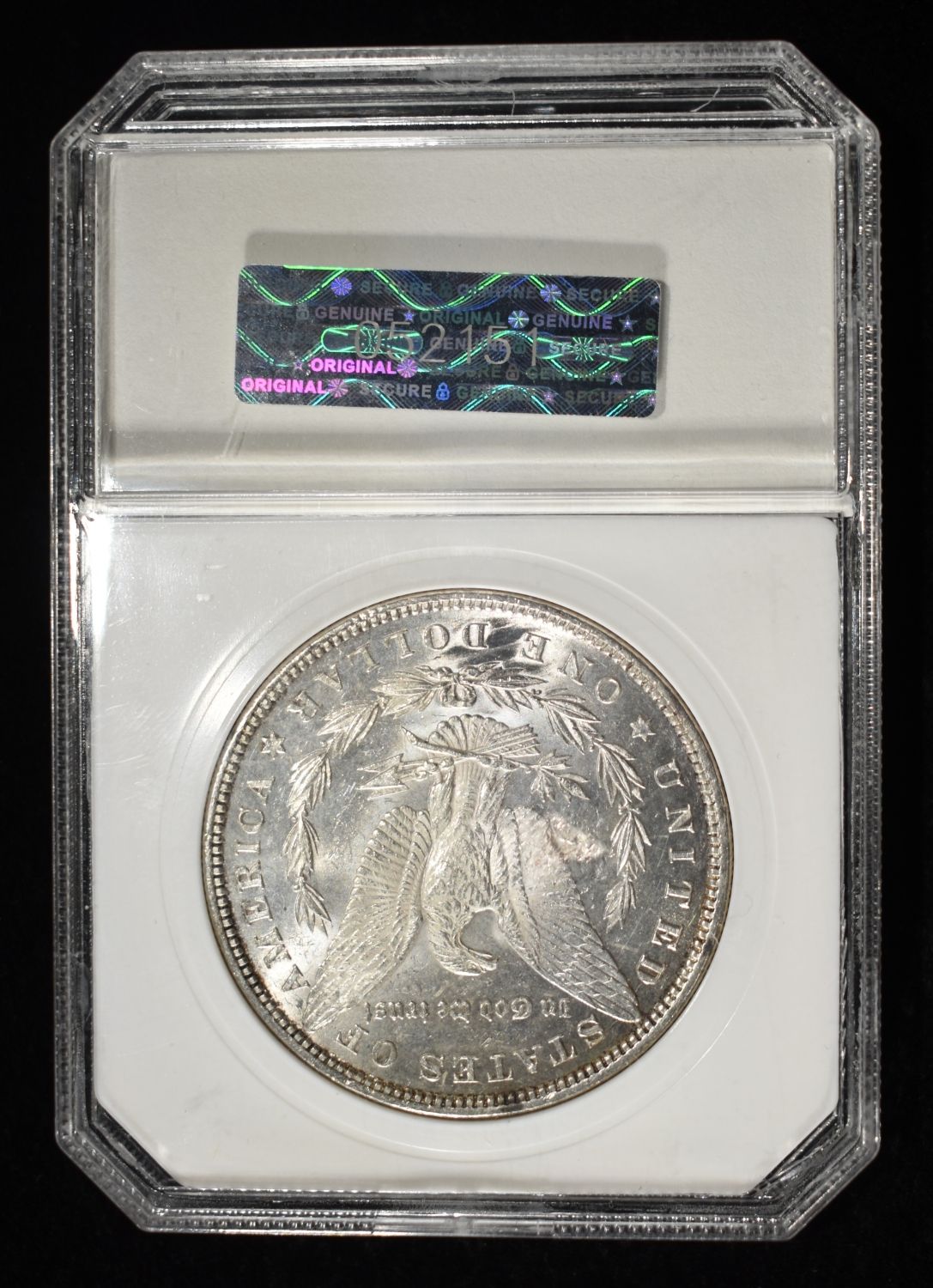 1881 MORGAN DOLLAR PCI SUPERB GEM BU DMPL