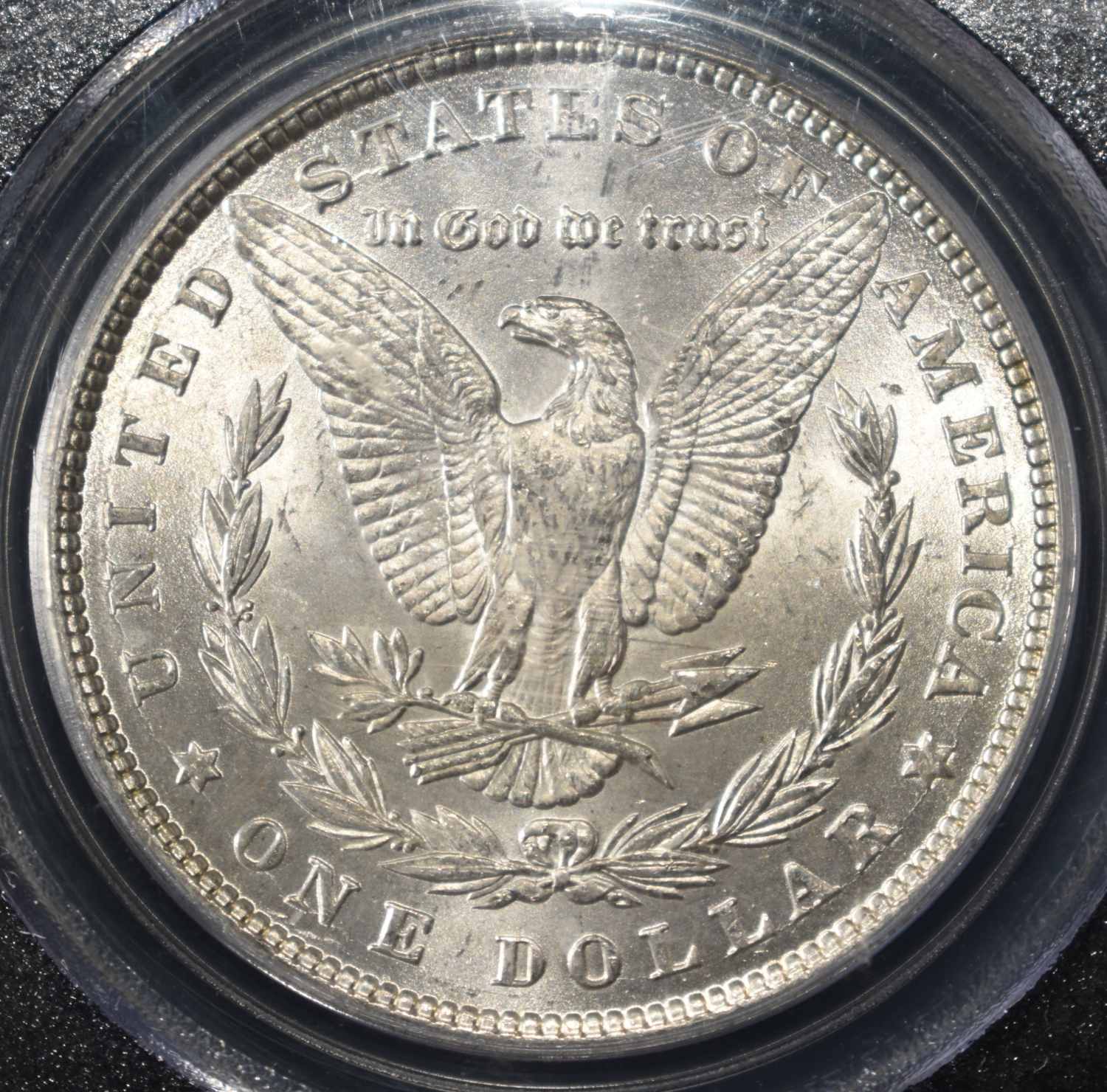 1884 MORGAN DOLLAR PCGS MS-64