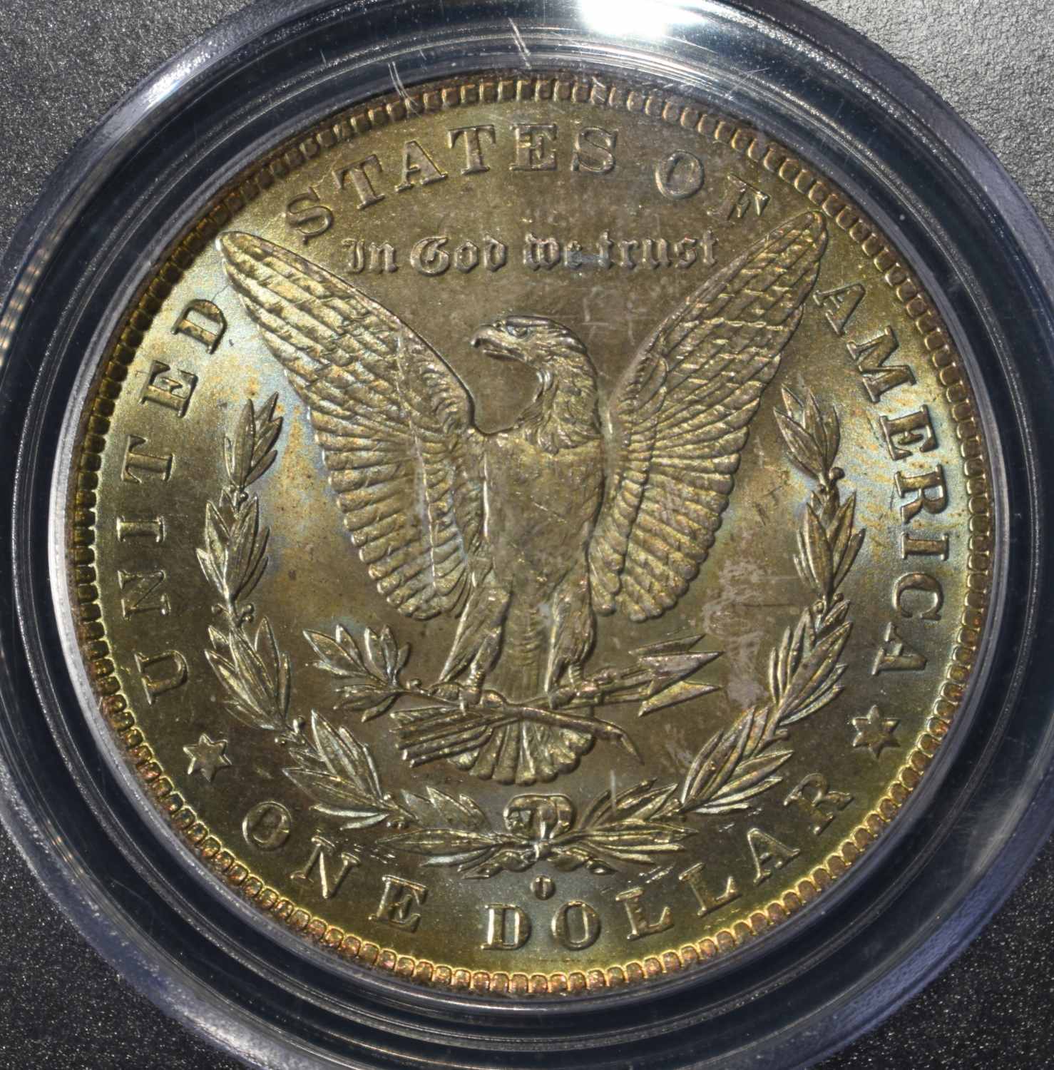 1884-O MORGAN DOLLAR PCGS MS-63