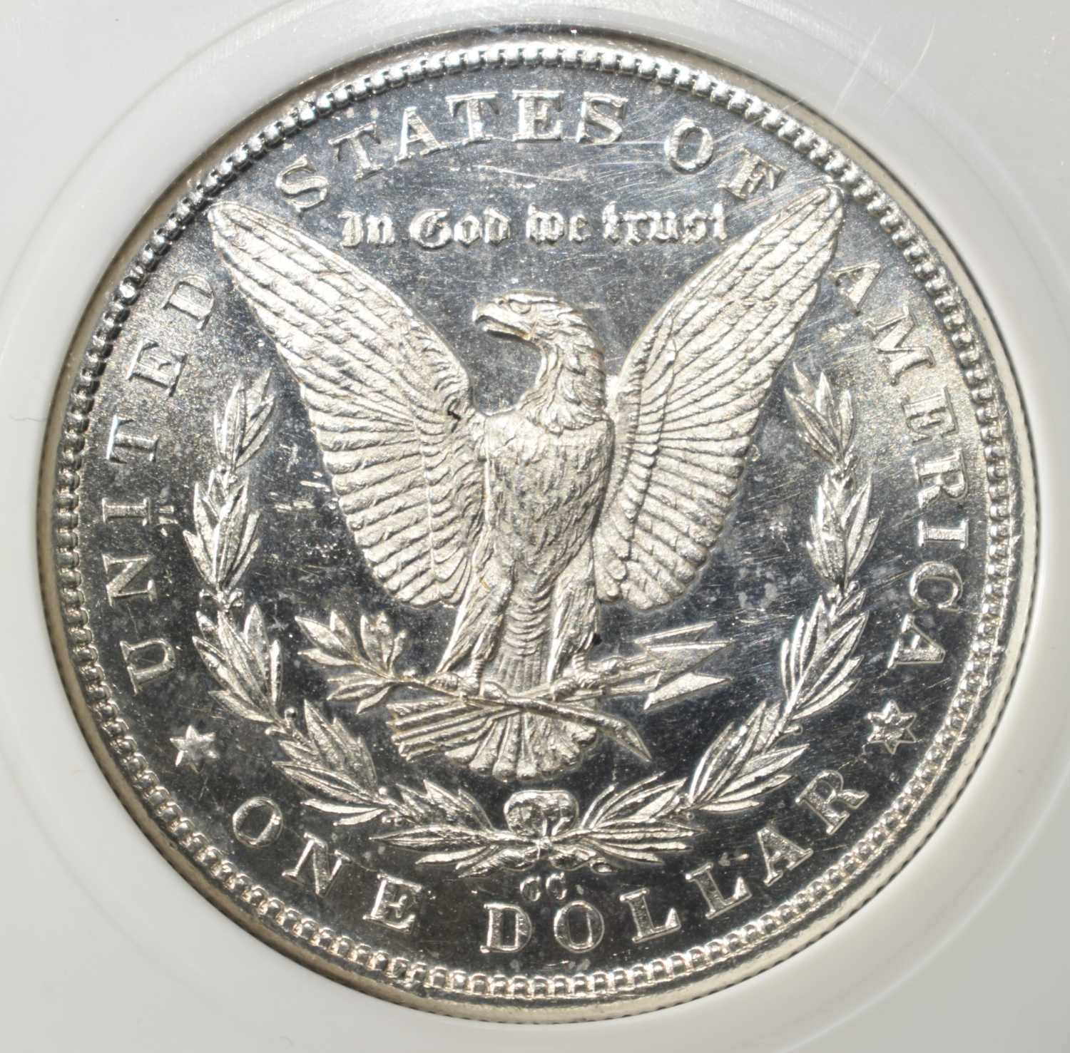 1890-CC MORGAN DOLLAR PCI CH/GEM BU DMPL