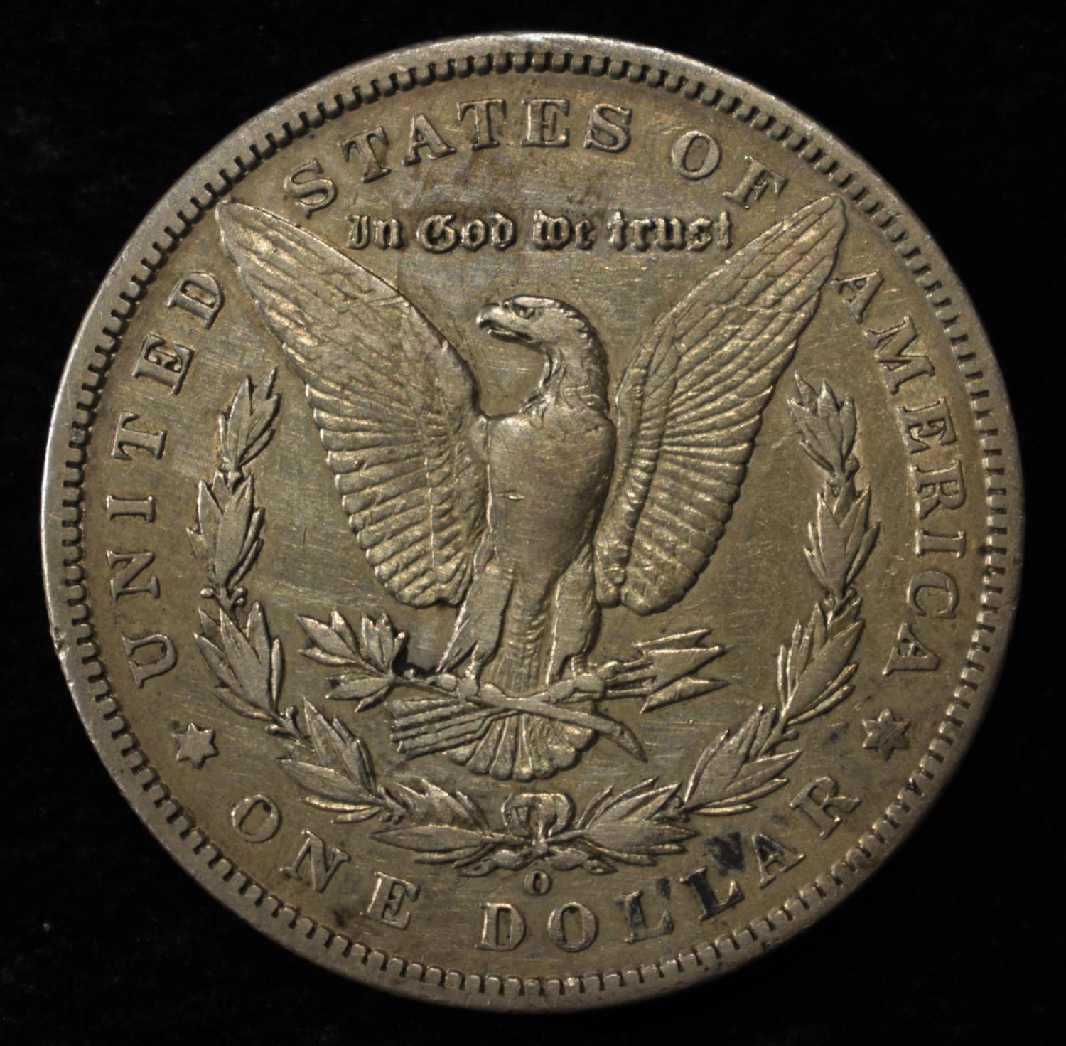 1893-O MORGAN DOLLAR VF/XF