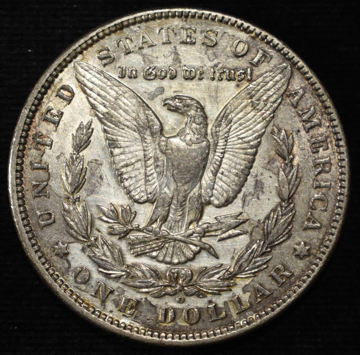 1899-O MICRO 'O' MORGAN DOLLAR AU