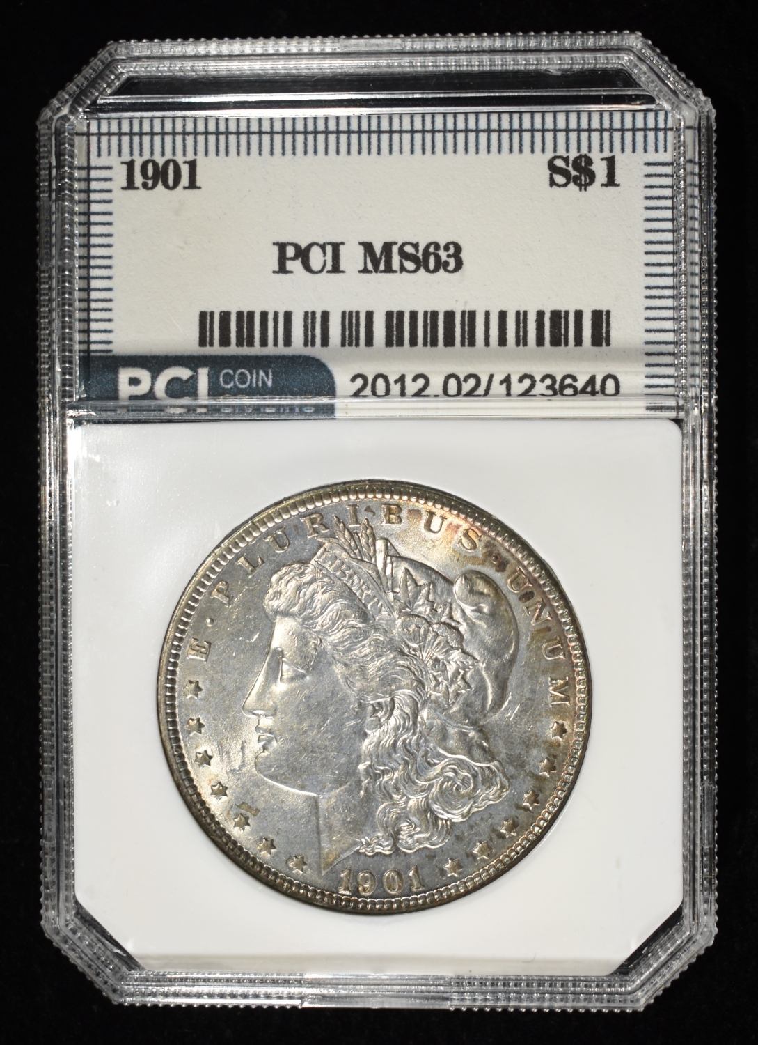 1901 MORGAN DOLLAR PCI CH BU