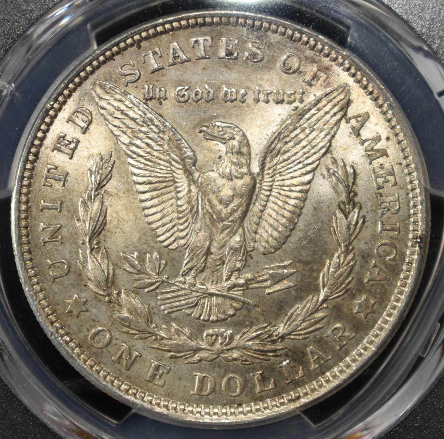 1921 MORGAN DOLLAR PCGS MS-63