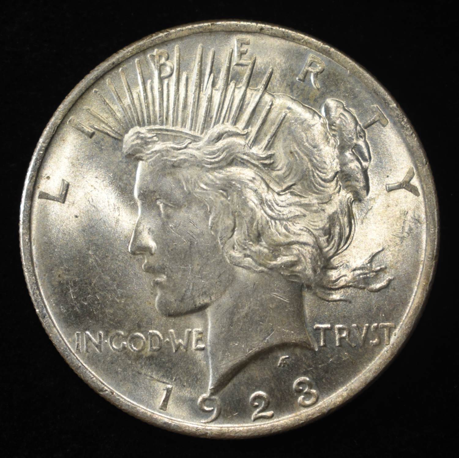 1923 PEACE DOLLAR CH BU