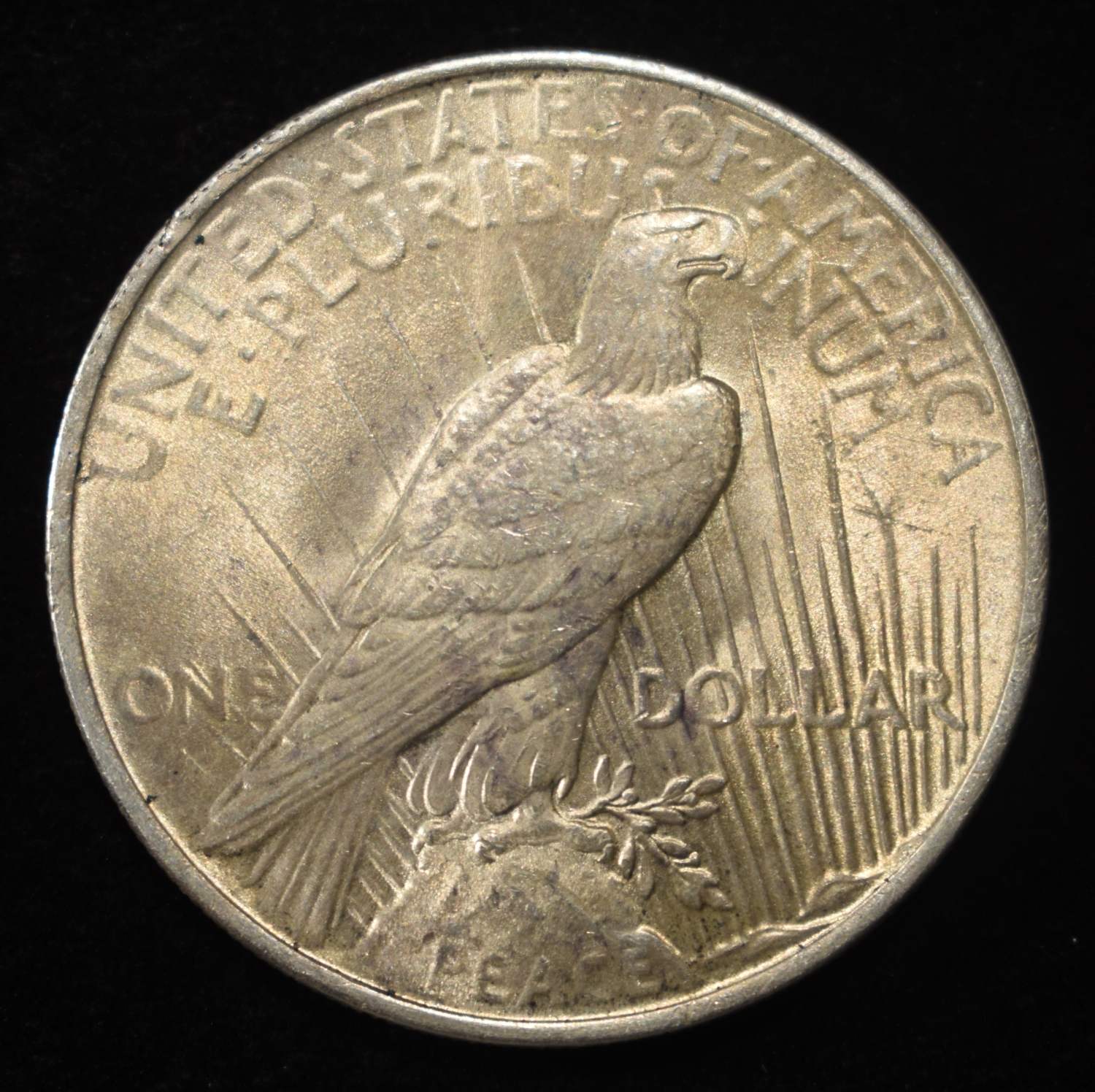 1924 PEACE DOLLAR BU
