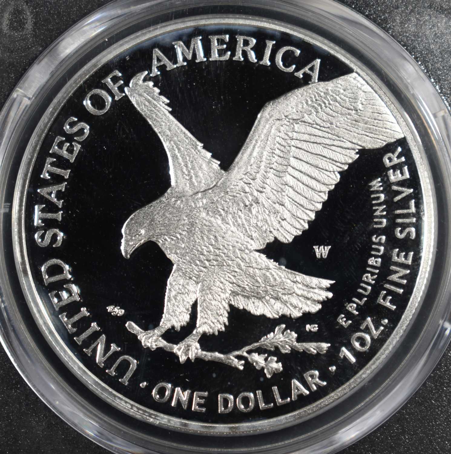 2025-W AMERICAN SILVER EAGLE PCGS PR70 DCAM AR
