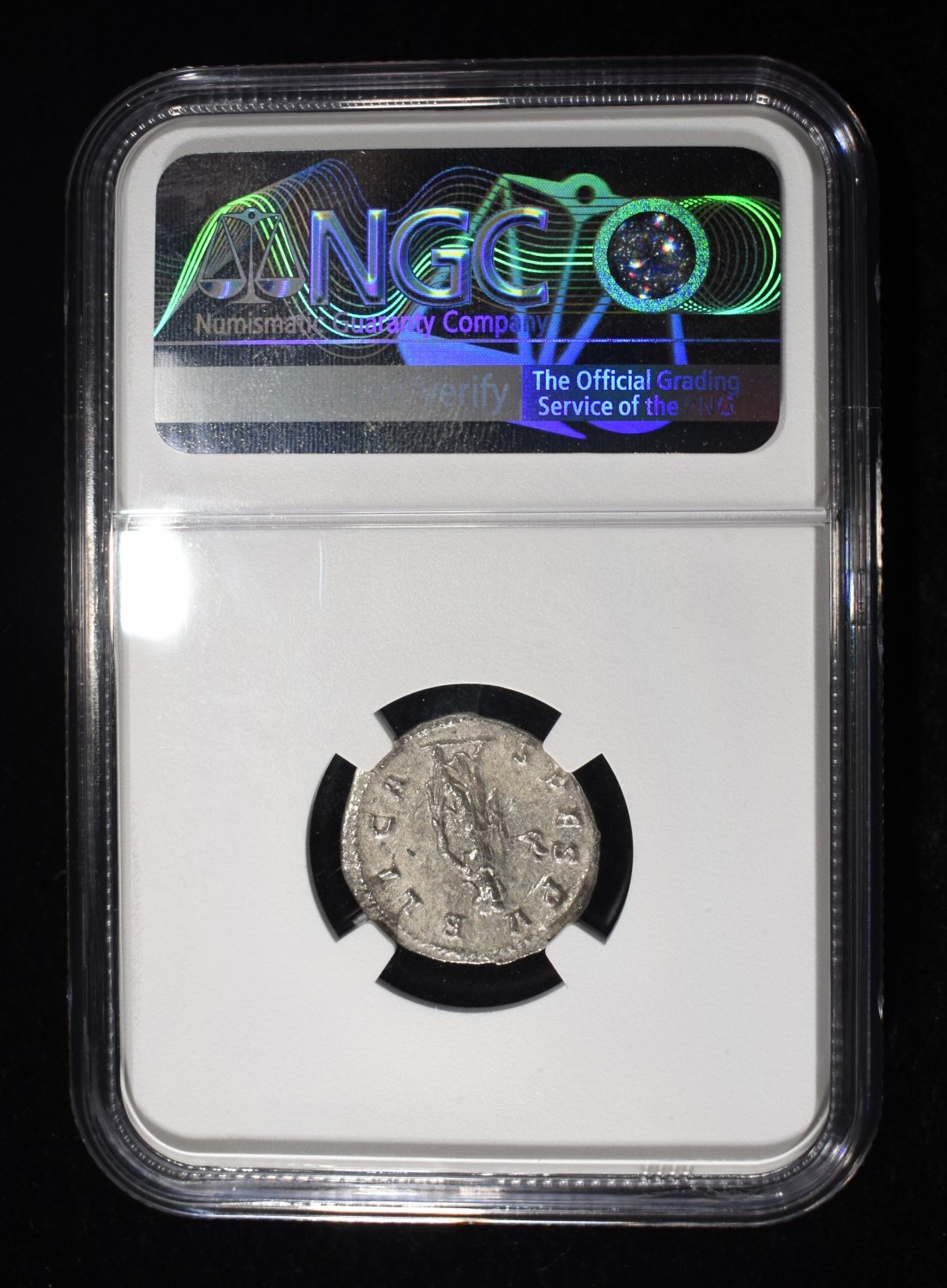 AD 222-235 SEV. ALEXANDER AR DENARIUS NGC CH XF