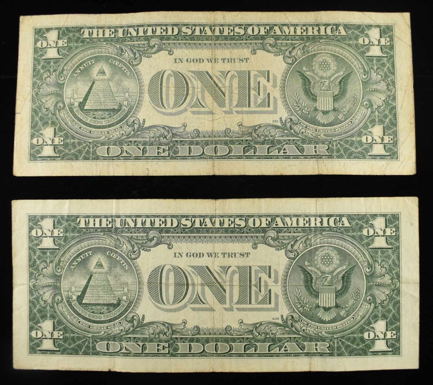 (26) SILVER CERTIFICATES F & VF