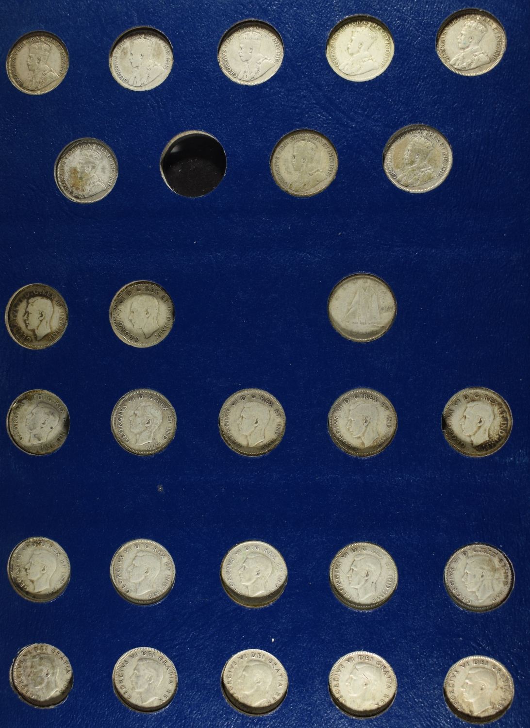 CANADIAN DIME COLLECTION