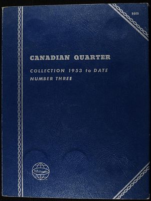 CANADIAN 25 CENT COLLECTION. INCLUDING (12) 80% SILVER & (1) 50% SILVER 25 CENTS ESTIMATE $130 - 