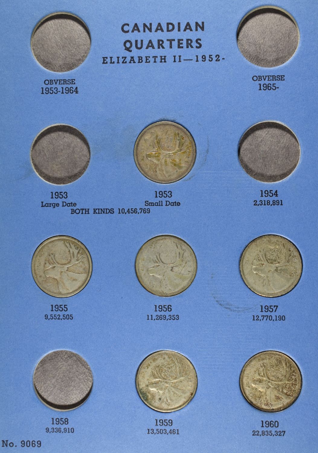 CANADIAN 25 CENT COLLECTION
