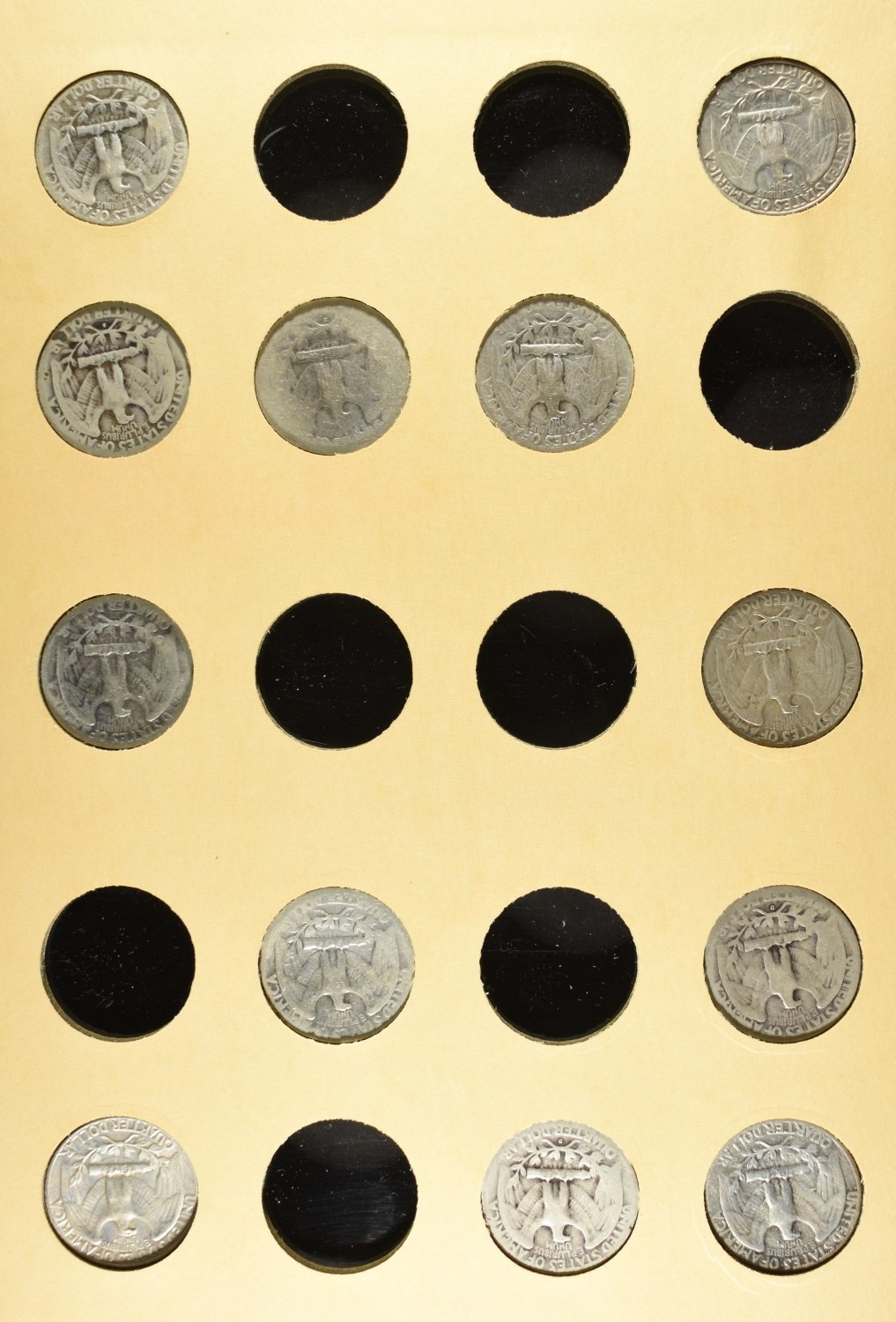 1932- WASHINGTON QUARTERS ALBUM