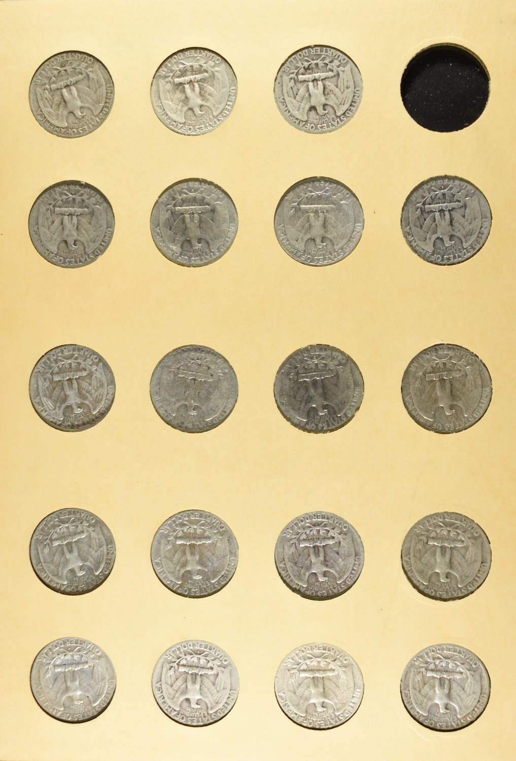 1932- WASHINGTON QUARTERS ALBUM