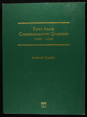 FIFTY STATE COMMEM QUARTERS COLLECTION. LEADERS IN ON-LINE AUCTIONS ESTIMATE $100 - $150.