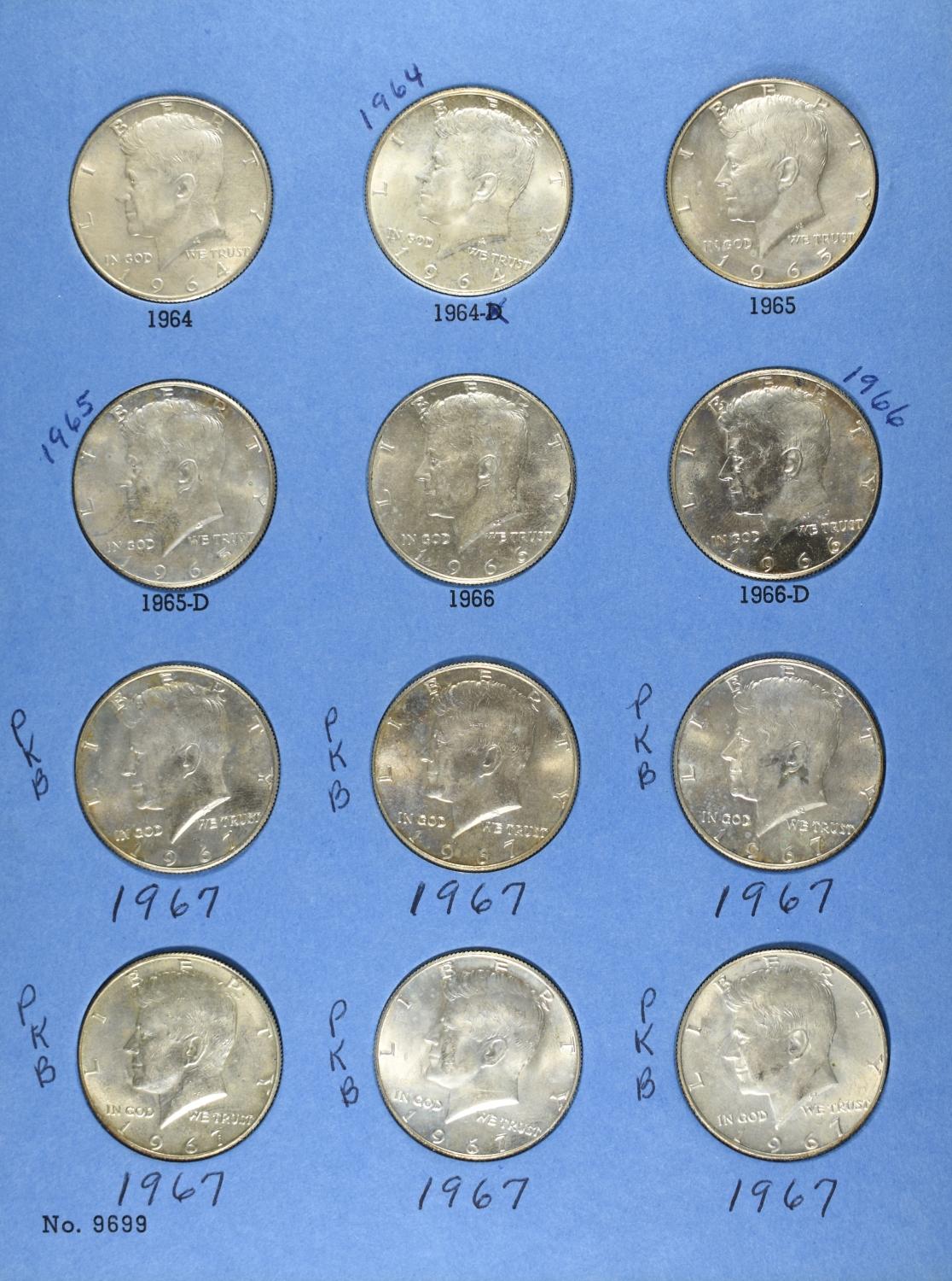 KENNEDY HALF DOLLARS COLLECTION WHITMAN