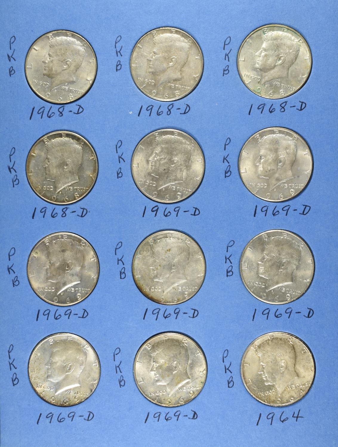 KENNEDY HALF DOLLARS COLLECTION WHITMAN