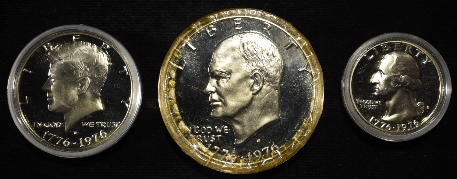 1976-S BICENTENNIAL SILVER PROOF SET