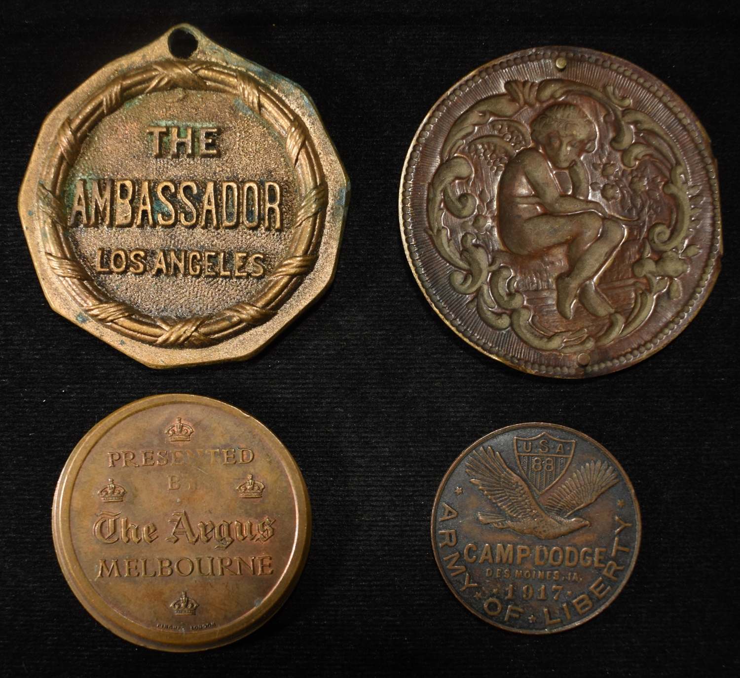 (49) MISC. TOKENS AND MEDALS
