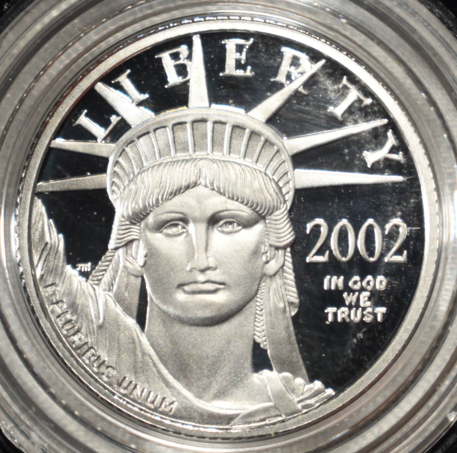 2002-W 1/4TH OZ AMERICAN PLATINUM EAGLE