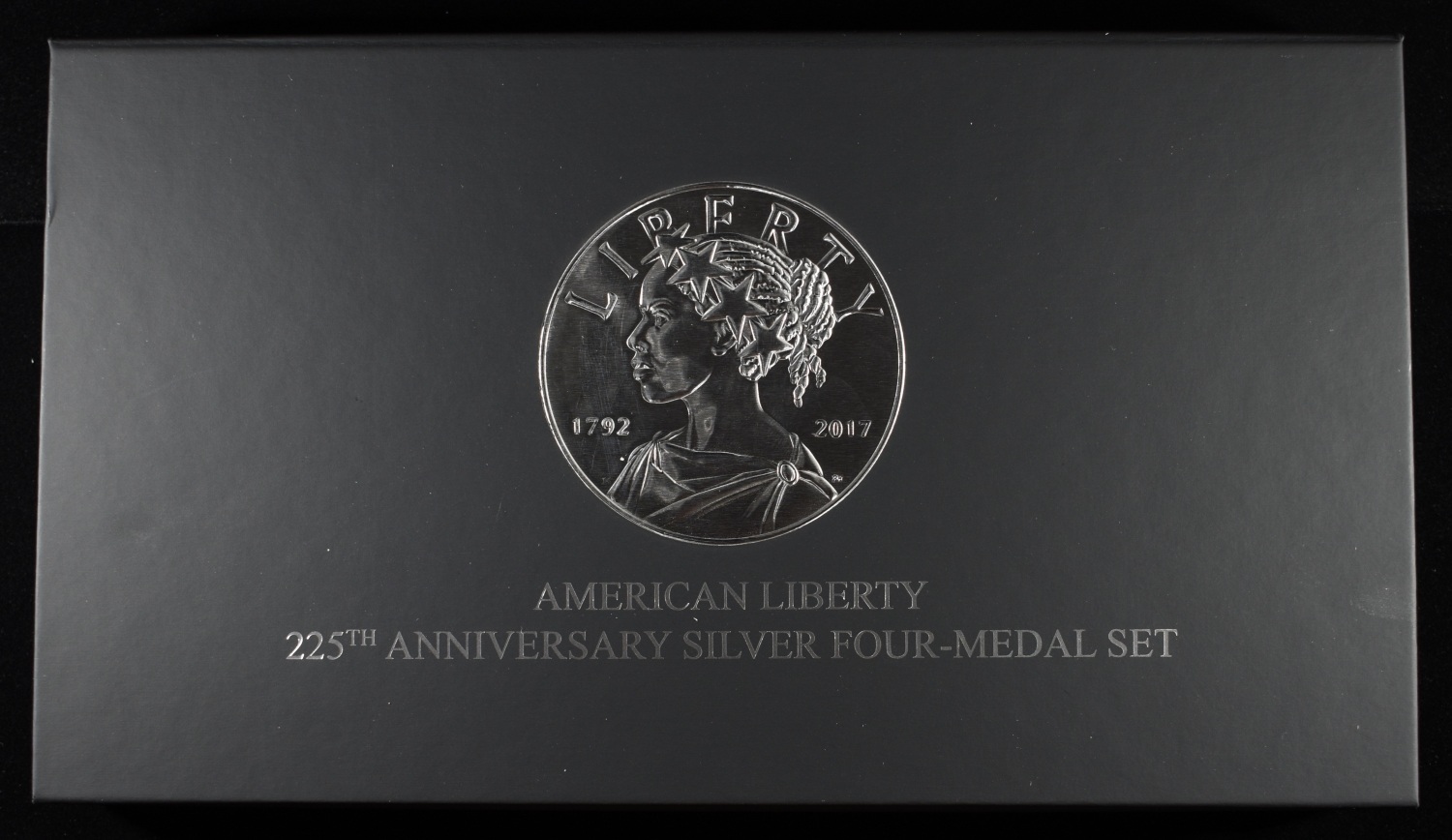 AMERICAN LIBERTY 225TH ANNIV SILVER FOUR MEDAL SET