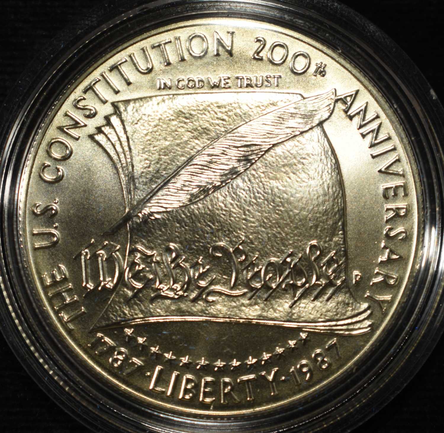 1987 $1 COMMEM CONSTITUTION